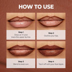 Easy Glide Lip Liner -Creamy, Blendable Colorwith Smooth Application,Summervibes