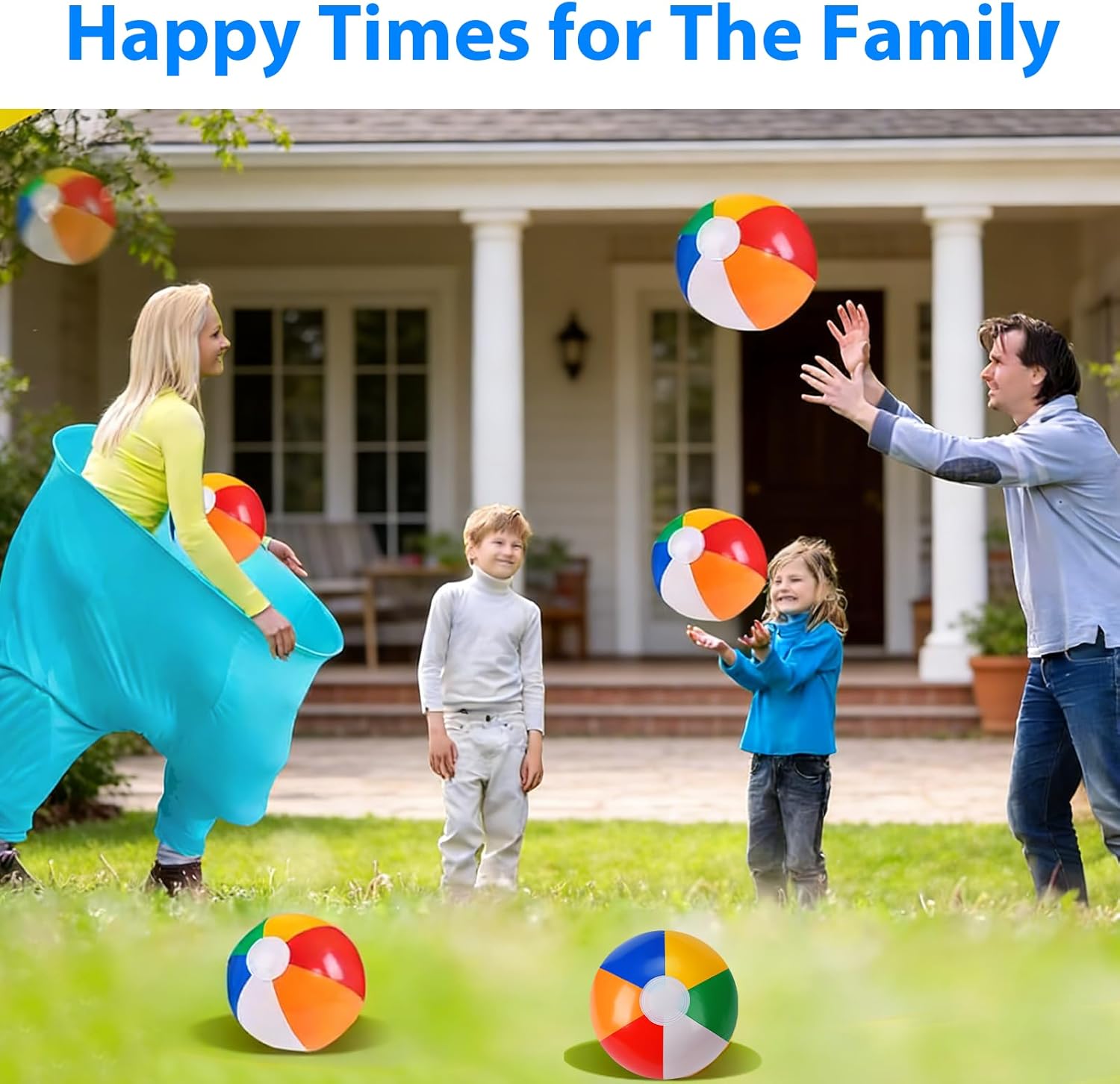 21PCS Granny Pants Yard Toss Game Set, Hilarious Outdoor Throwing Game for Adults & Teens | Includes Large & Small Granny Pants, Inflatable Balls, Detachable Suspenders & Air Pumps, Ideal for Family Parties, Reunions & Camping