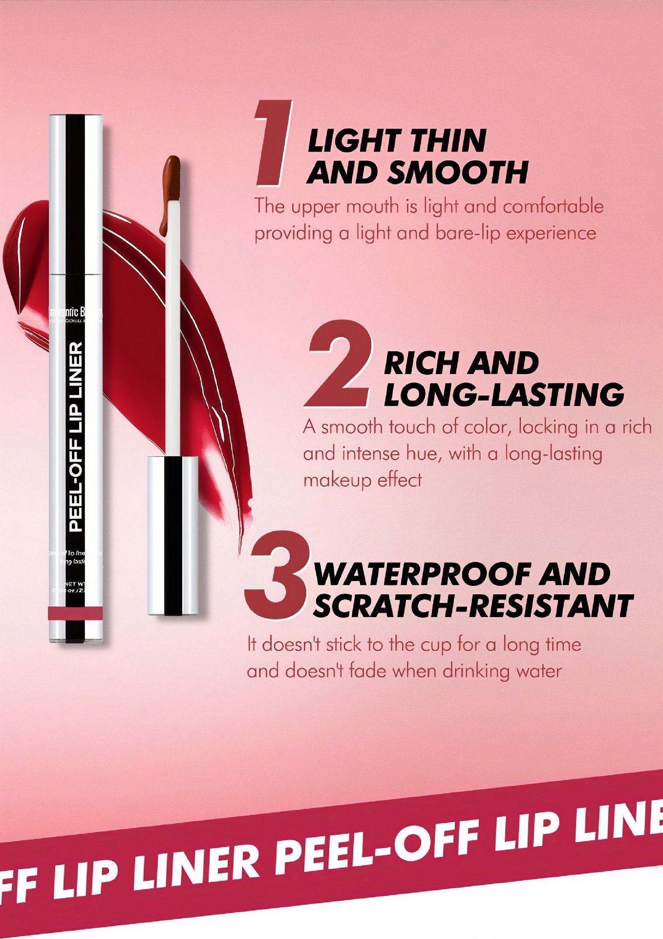 NPeel-Off Liners for Smudge-Proof All-Day WearVegan Cruelty-Free with Hyaluronic Acid &Squalane